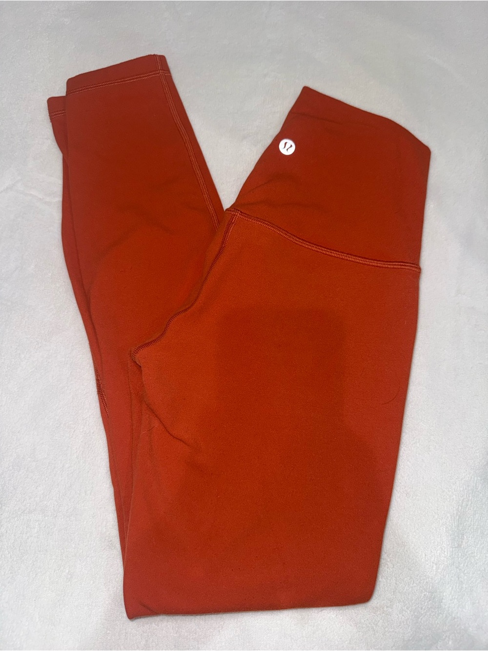 lululemon High Rise Full Length Leggings Orange Size S